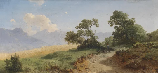Paisaje con figuras